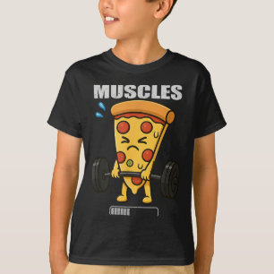 Camiseta Pizza Levantamiento Muerto Rata Gimnasio Instalaci