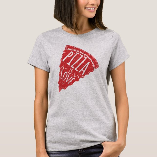 Camiseta Pizza Love (Anverso)