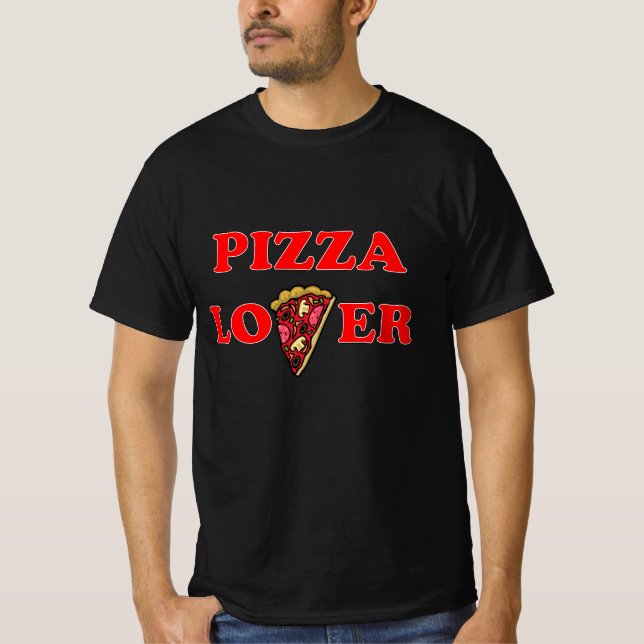 Camiseta Pizza Lover (Anverso)
