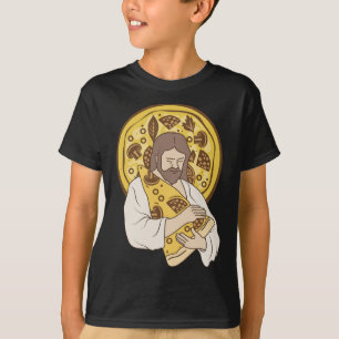 Camiseta Pizza Lover Pizzeria Jesus y Pizza comida italiana