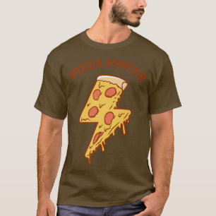 Camiseta Pizza Lover Pizzeria PIZZA POWER Cocina italiana C