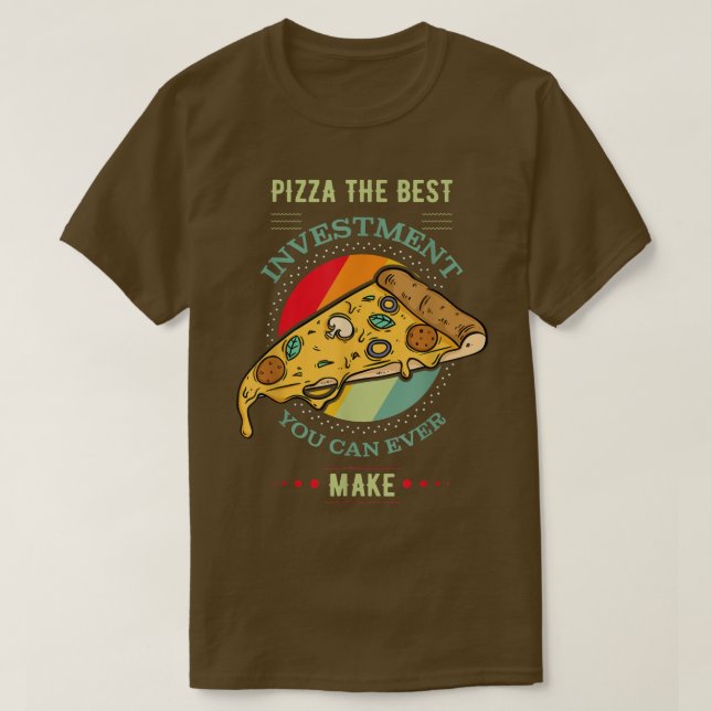 Camiseta Pizza Lover Y Pizza Fitness Para Bitcoin Pizza390 (Diseño del anverso)
