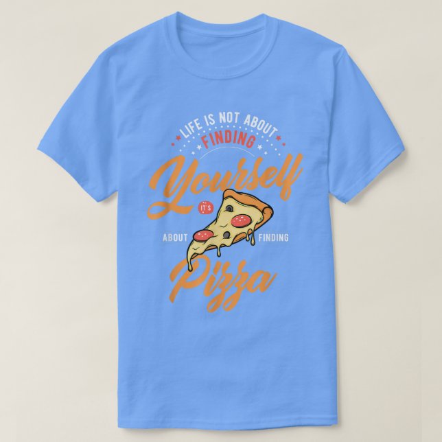 Camiseta Pizza Lover Y Pizza Fitness Para Pizza Es Vida 39 (Diseño del anverso)