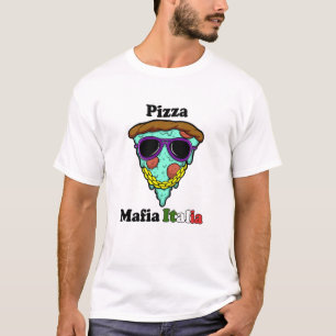 Camiseta Pizza Mafia Italia – Rebanada de pizza graciosa de