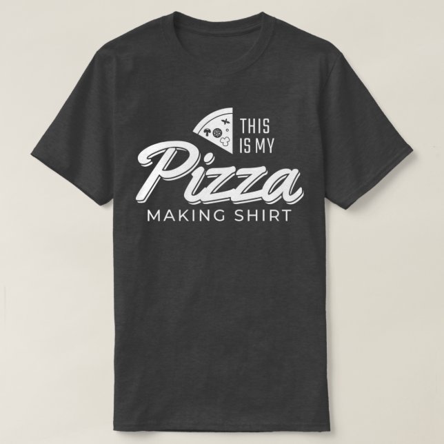 Camiseta Pizza MakingPizza Lover (Diseño del anverso)