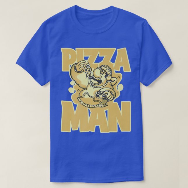 Camiseta Pizza Man Comida Italiana Pizza Lover Food Lover P (Diseño del anverso)