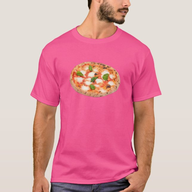Camiseta Pizza Margherita Cstume Fácil Último Minuto Hallow (Anverso)