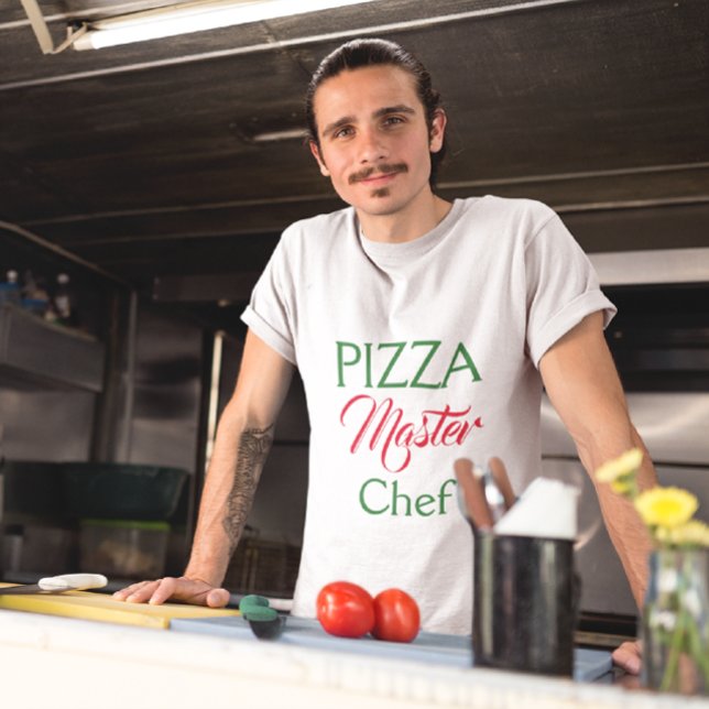 Camiseta PIZZA Master Chef Adulto (Subido por el creador)