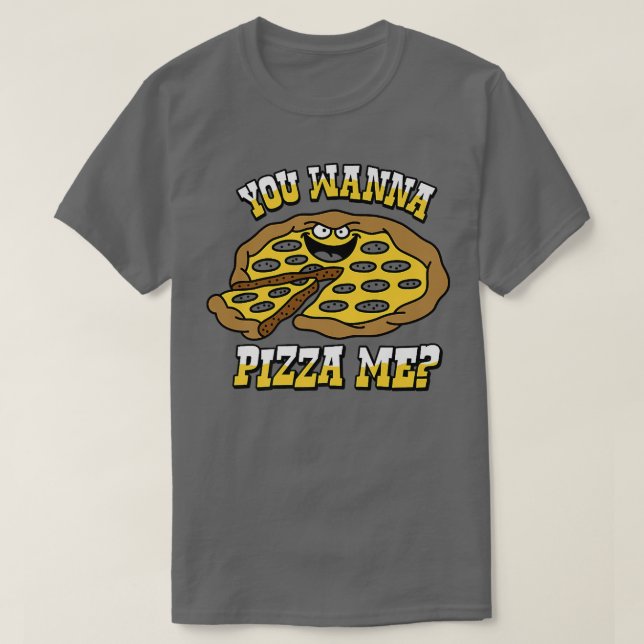 Camiseta Pizza Me Premium5703 (Diseño del anverso)