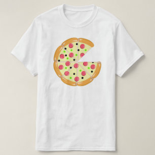 Camiseta Pizza Menos Una Rebanada Día del Padre Hombres Bla