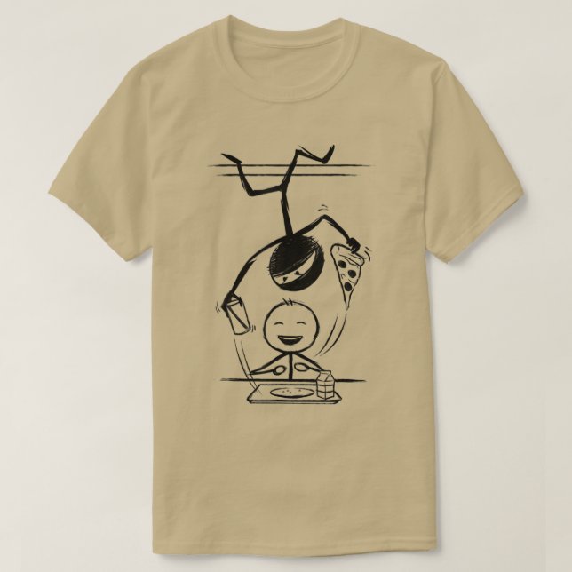 Camiseta Pizza Ninja Swoop 33455676 (Diseño del anverso)