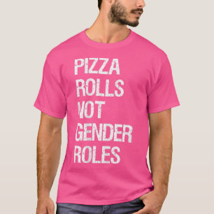 Camiseta Pizza no roles de género