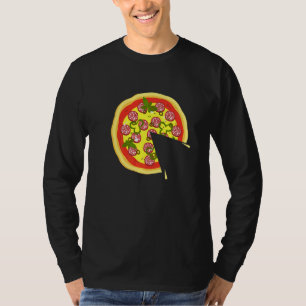 Camiseta Pizza Padre E Hijo Y Pizza Slice Coincidiendo Con 