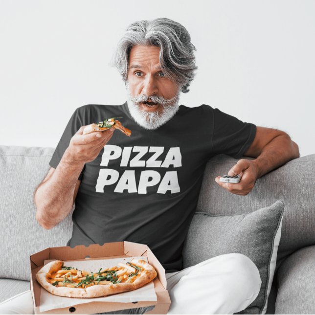 CAMISETA PIZZA PAPA DAD FATHER'S DAY T-SHIRT (Subido por el creador)