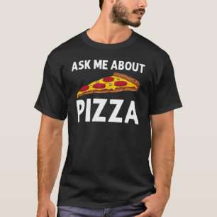 Camiseta Pizza Para Hombres Mujeres Comida Italiana Pizza P