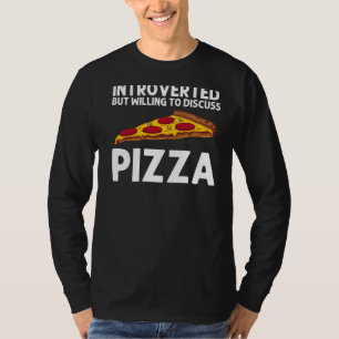 Camiseta Pizza Para Hombres Mujeres Comida Italiana Pizza P