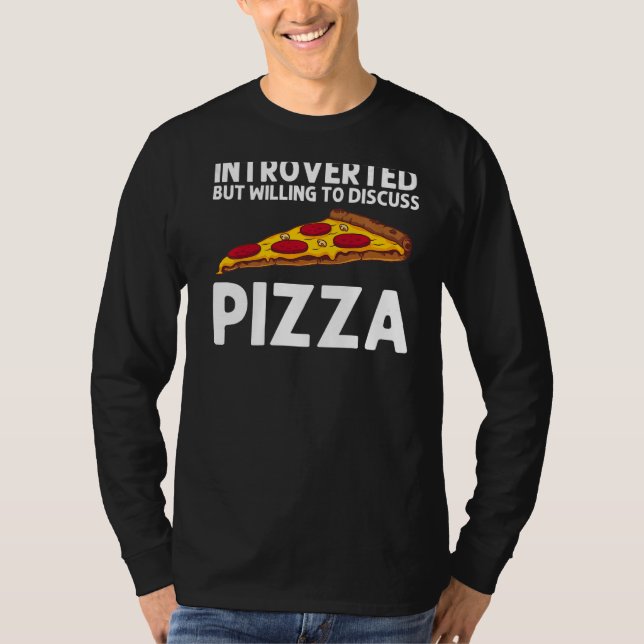 Camiseta Pizza Para Hombres Mujeres Comida Italiana Pizza P (Anverso)