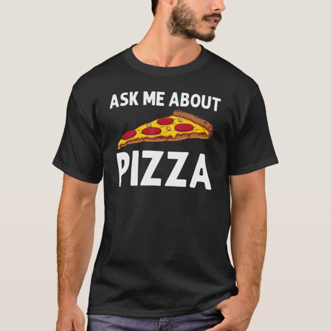 Camiseta Pizza Para Hombres Mujeres Comida Italiana Pizza P (Anverso)