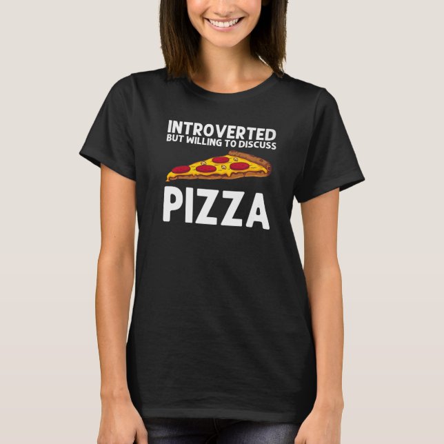 Camiseta Pizza Para Hombres Mujeres Comida Italiana Pizza P (Anverso)