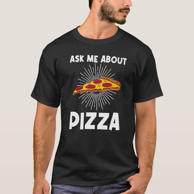 Camiseta Pizza Para Hombres Mujeres Niños Pizza Slice Itali (Anverso)