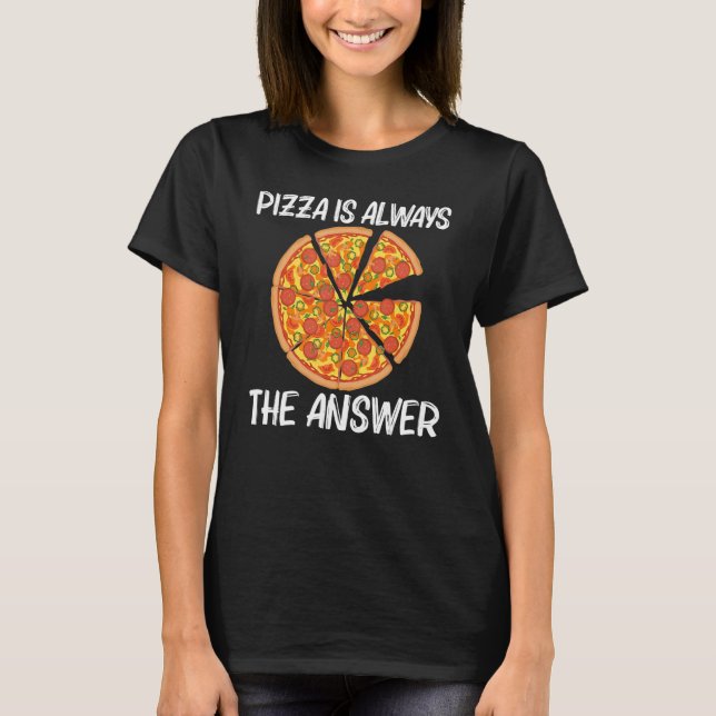 Camiseta Pizza Para Hombres Pizza Italiana Slice Alimento 1 (Anverso)