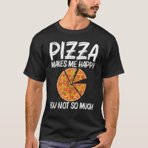 Camiseta Pizza Para Hombres Pizza Italiana Slice Alimentos
