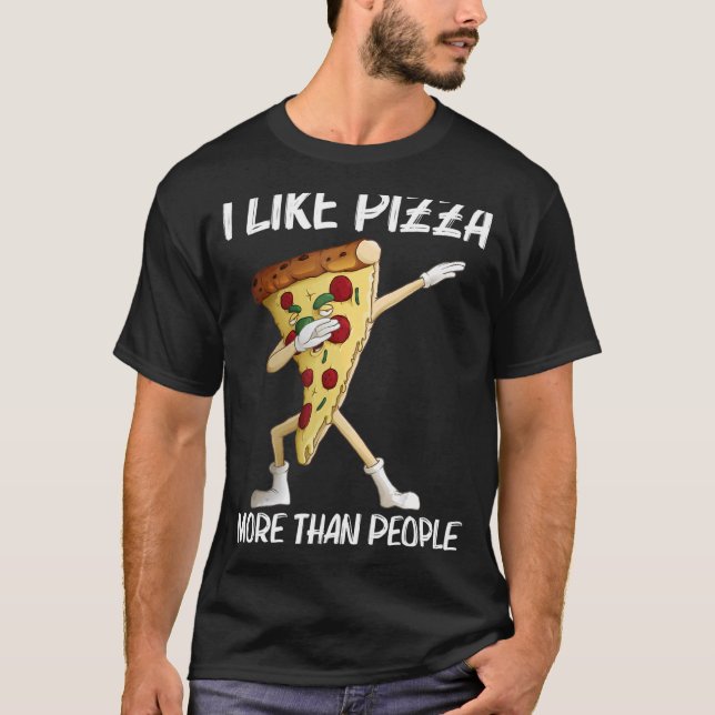 Camiseta Pizza Para Hombres Pizza Slice Comida Italiana (Anverso)
