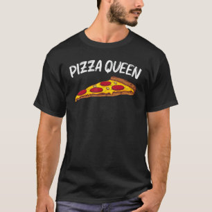 Camiseta Pizza Para Mujeres Mamá Pizza Alimentos Italianos 