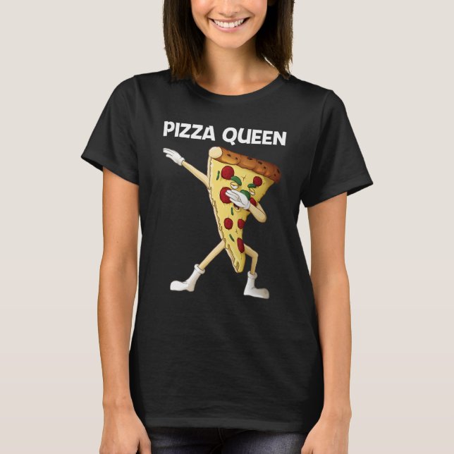 Camiseta Pizza Para Mujeres Pizza Slice Comida Italiana (Anverso)