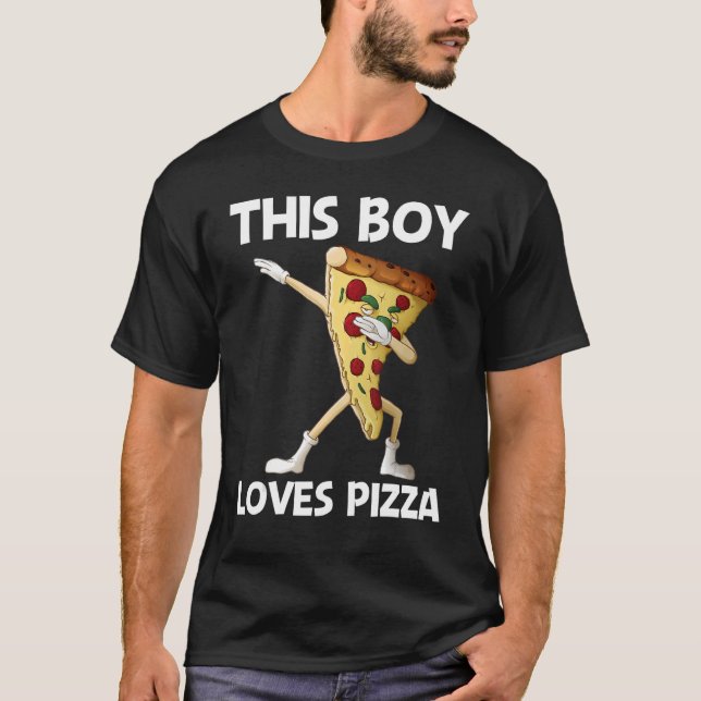Camiseta Pizza Para Niños Pizza Slice Comida Italiana (Anverso)