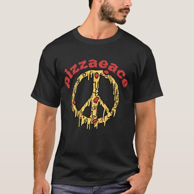 Camiseta Pizza Paz clásica (Anverso)