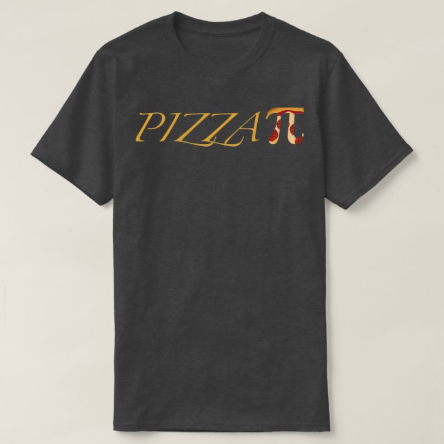 Camiseta Pizza Pi (Diseño del anverso)