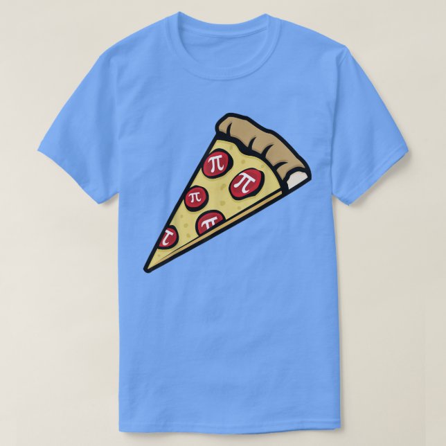 Camiseta Pizza Pi Funny Pie Pizza Con Pi Toppings Math 224 (Diseño del anverso)