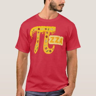 Camiseta Pizza Pi Tee Math Amantes a la Escuela 22