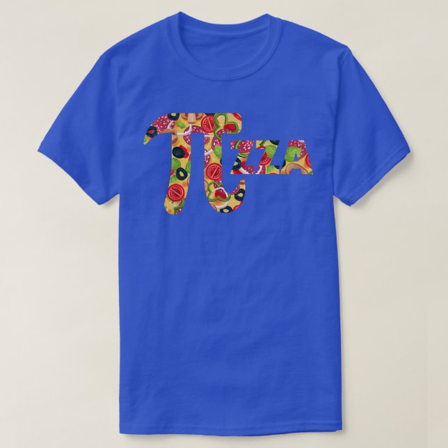 Camiseta Pizza Pie Pi Day Present Funny Pizza Pi Math Nerd  (Diseño del anverso)