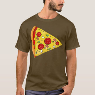Camiseta Pizza Pie & Slice Dad Y El Hijo Pizza Matando Pizz