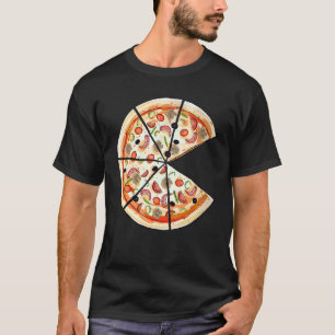Camiseta Pizza Pie & Slice Dad Y El Hijo Pizza Matando Pizz