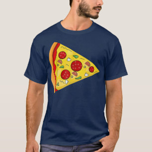 Camiseta Pizza Pie & Slice Dad Y El Hijo Pizza Matando Pizz