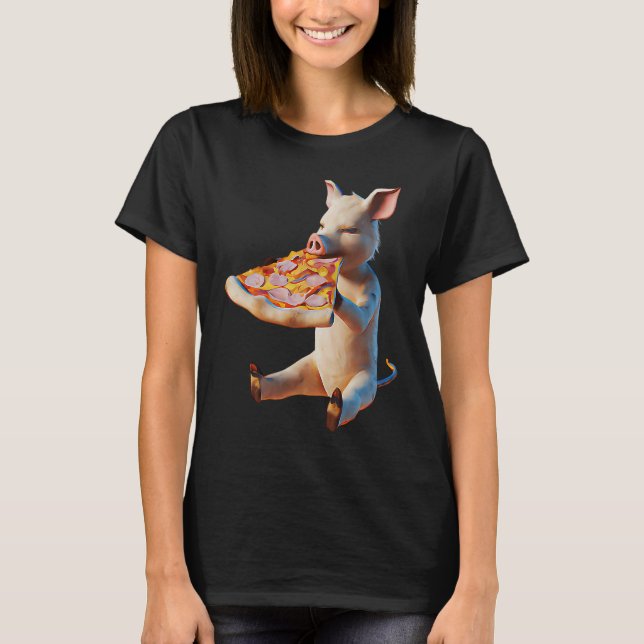 Camiseta Pizza Pig (Anverso)