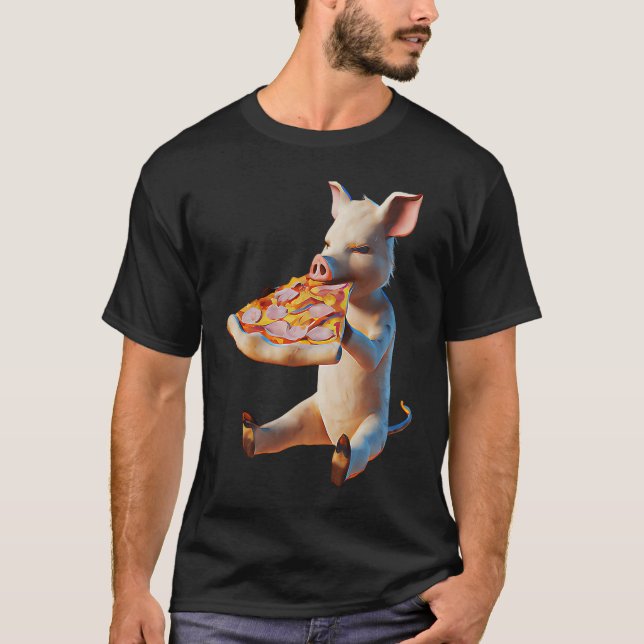Camiseta Pizza Pig (Anverso)
