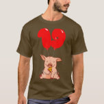 Camiseta Pizza Pig 19th Birthday Kids Fiesta en globo<br><div class="desc">Pizza Pig 19th Birthday Kids Fiesta de globos .</div>
