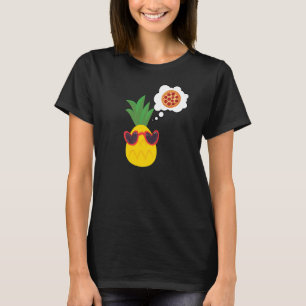 Camiseta Pizza Piña Hawaiana Hombres Mujeres Niños