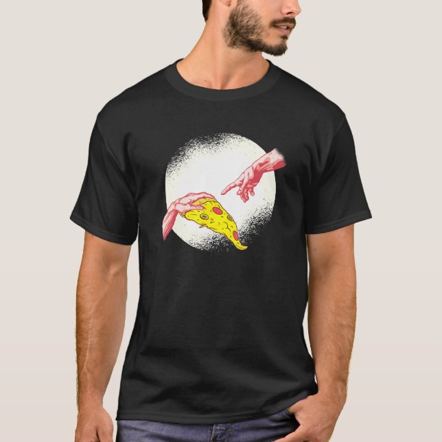 Camiseta Pizza - Pizza Comer Hobby Pizza (Anverso)