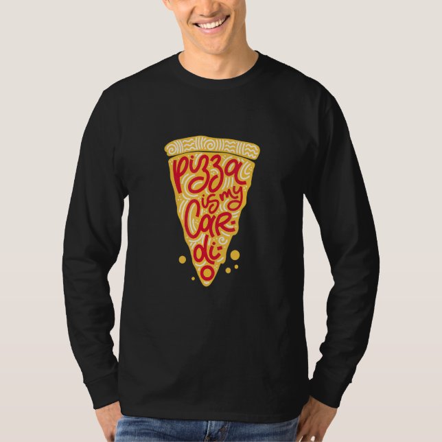 Camiseta Pizza Pizza Es Mi Cardio Pizza (Anverso)
