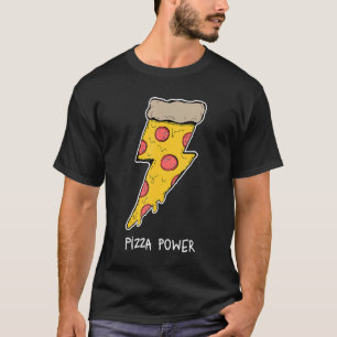 Camiseta Pizza Pizza pizza fresca poder relámpago