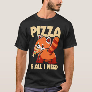 Camiseta Pizza Pizza Pizza Pizza Pizcina Comer comida rápid