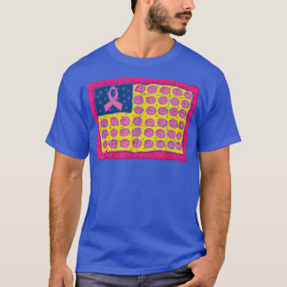 Camiseta Pizza Pizza Pizza Sensibilización sobre el Cáncer