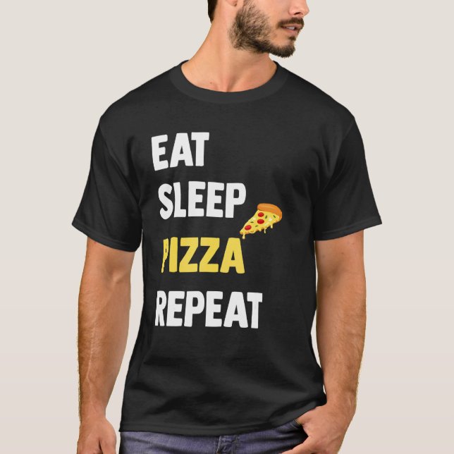 Camiseta Pizza Pizzería Italiana Alimentos Dough Pasta 2 (Anverso)