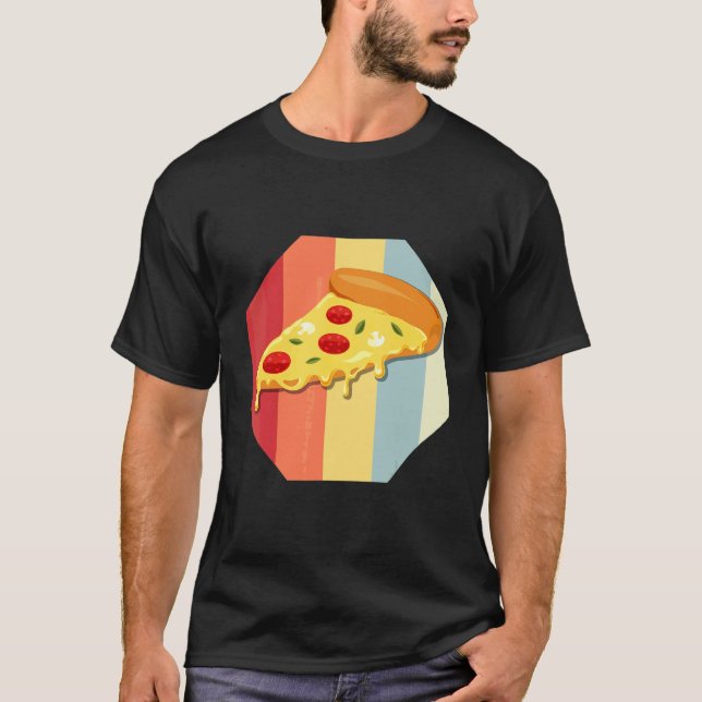 Camiseta Pizza Pizzería Italiana Alimentos Dough Pasta 3 (Anverso)