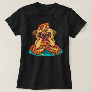 Camiseta Pizza Pug